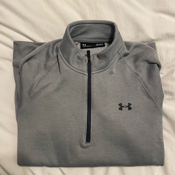 Under Armour Other - Under Armour Gray Quarter-Zip Pullover